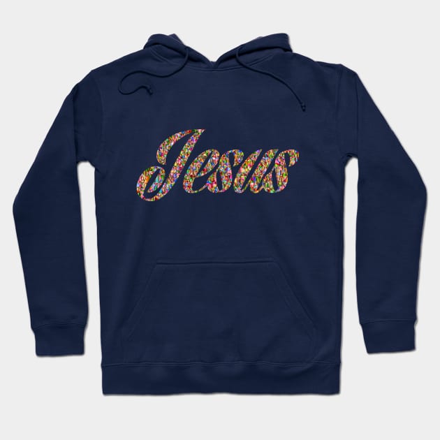 JESUS His name the Word the Son bible quote Jesus God - worship witness - Christian design Hoodie by Mummy_Designs